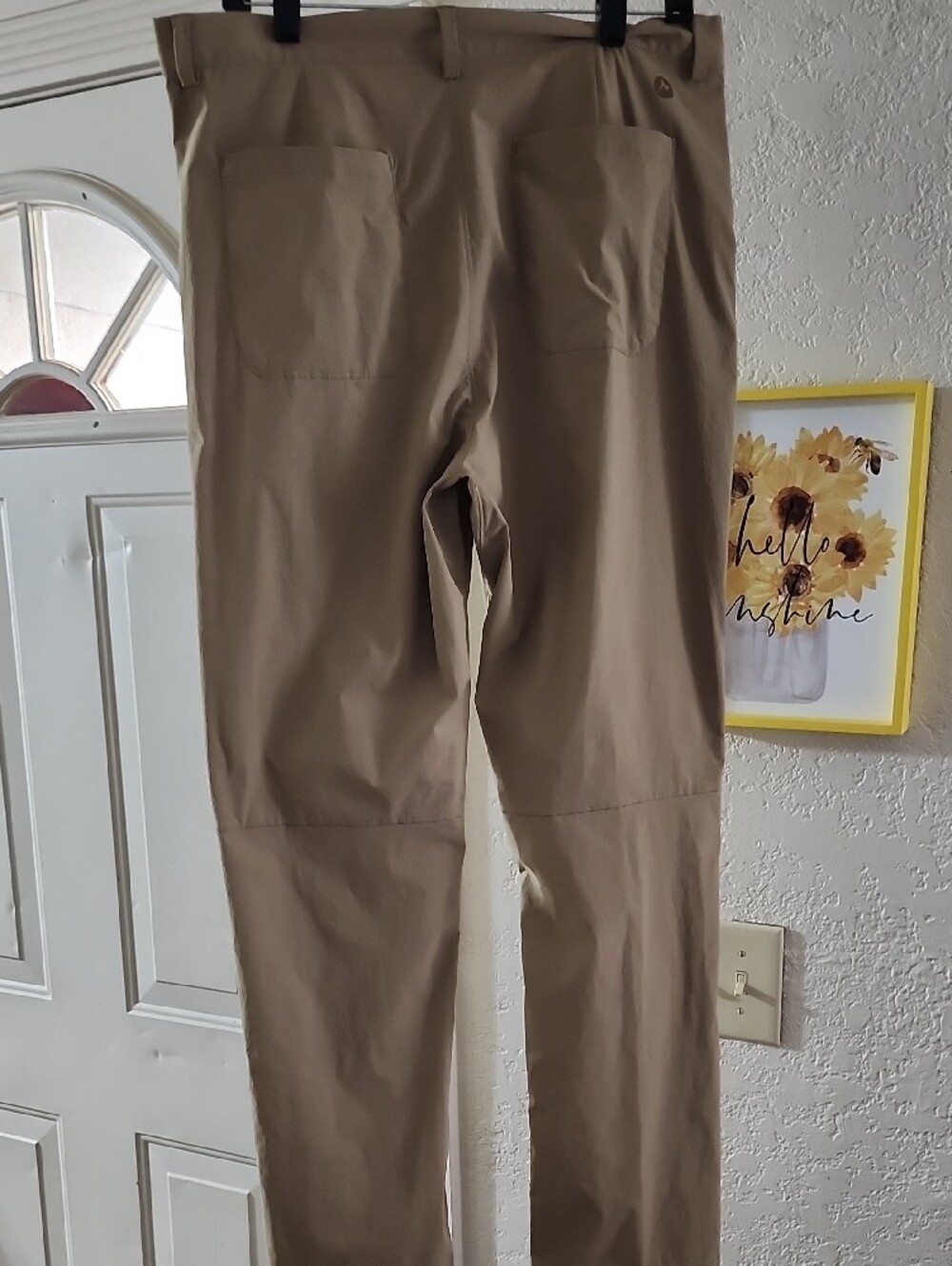 Marmot Men's Arch Rock Hiking Pants - Beige/Tan - Sz 34 Gorpcore Lightweight - Picture 12 of 13